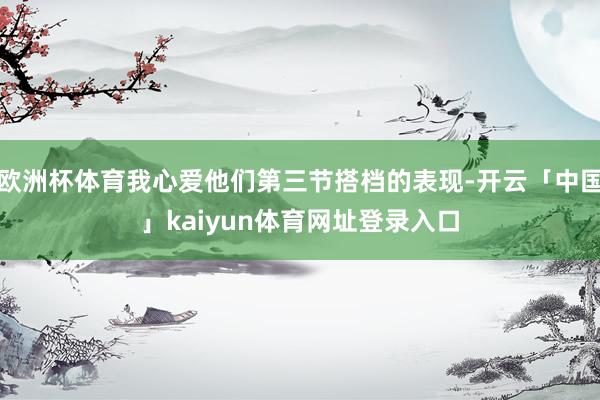 欧洲杯体育我心爱他们第三节搭档的表现-开云「中国」kaiyun体育网址登录入口